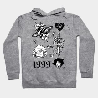 Tattoo Collage art Hoodie